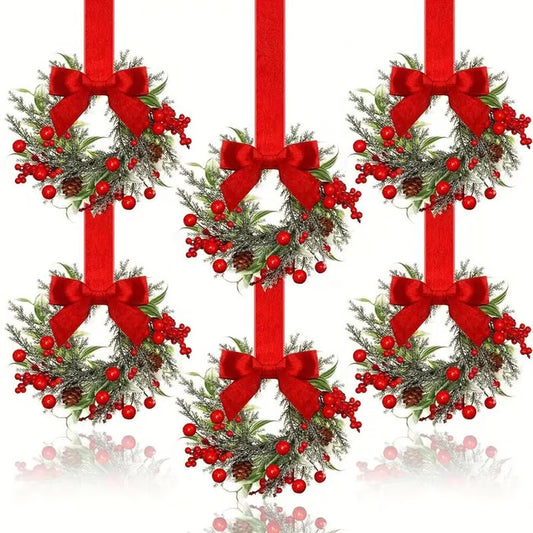 🔥LAST DAY 70% OFF🔥 Retrowavy Christmas Kitchen Cabinet Wreaths - Christmas / 1pcs