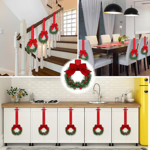 🔥LAST DAY 70% OFF🔥 Retrowavy Christmas Kitchen Cabinet Wreaths - Christmas / 1pcs