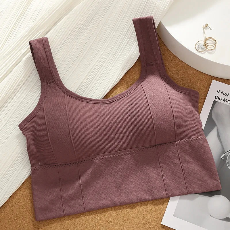 Seamless Push Up Sports Bra - Breathable & Beautiful Back