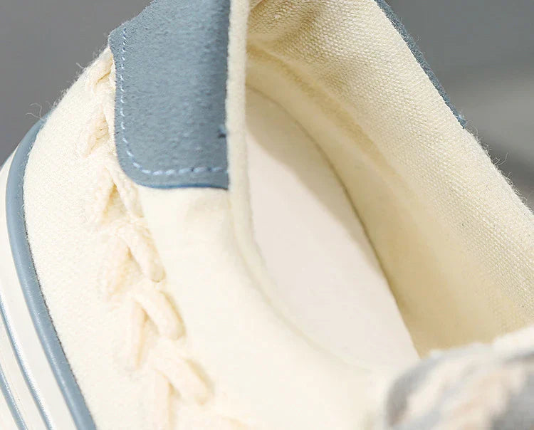 Women's Canvas Platform Sneakers