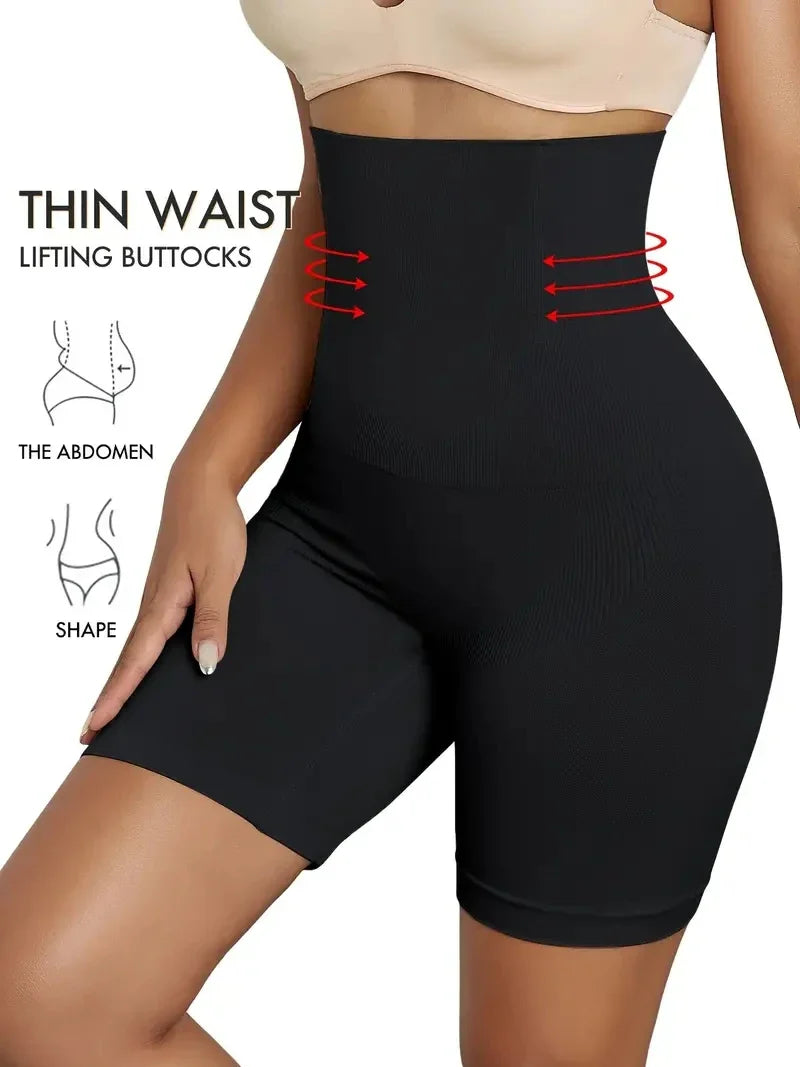 High Waist Shaping Boyshort Panties