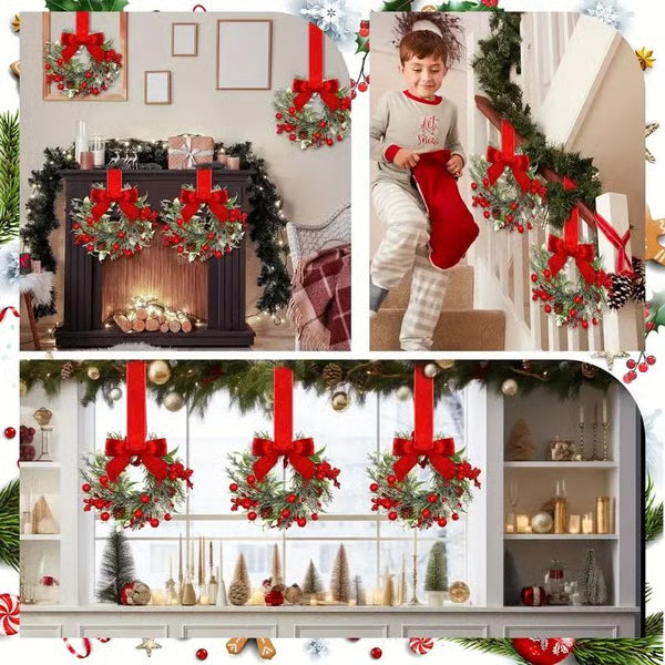 🔥LAST DAY 70% OFF🔥 Retrowavy Christmas Kitchen Cabinet Wreaths - Christmas / 1pcs