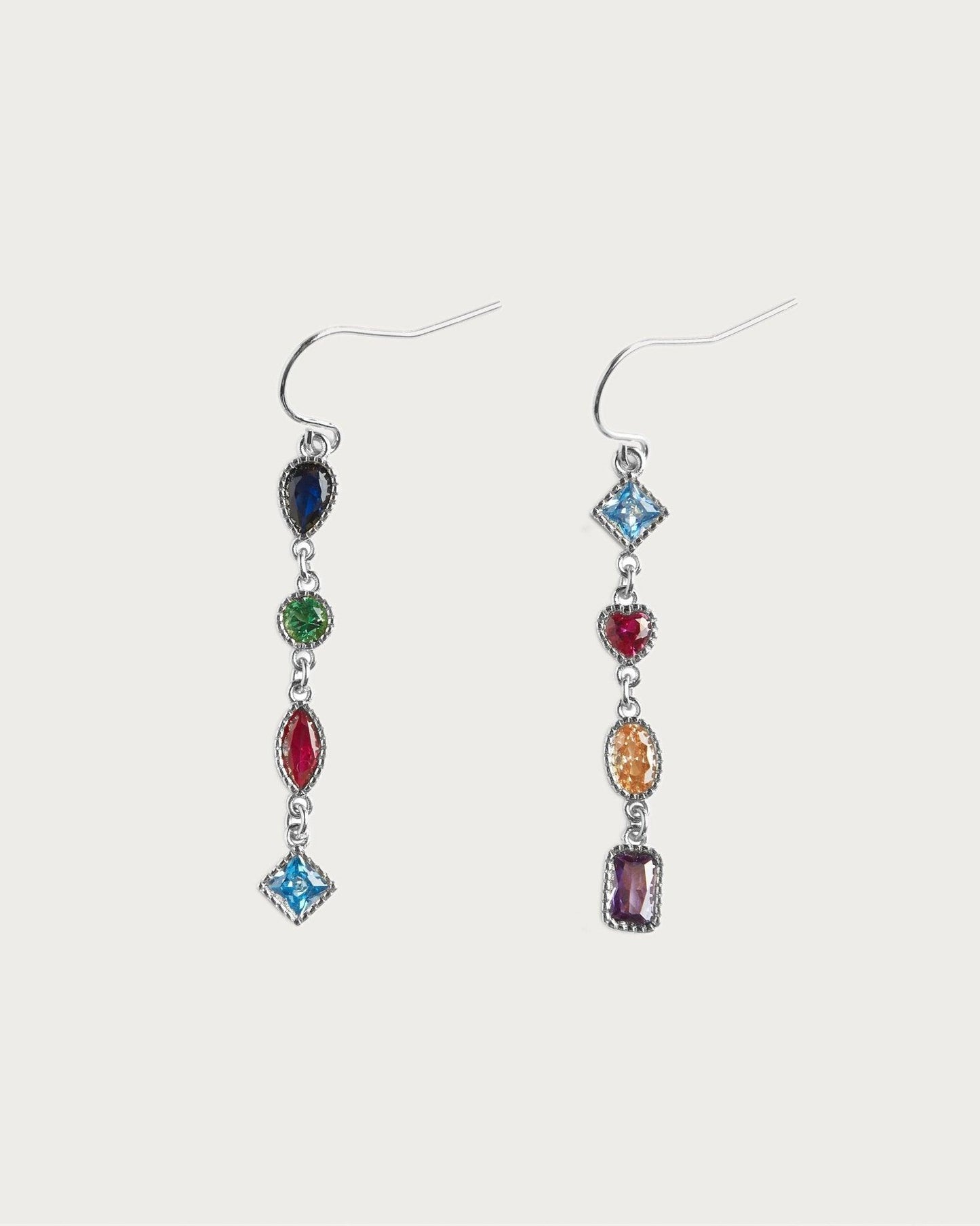 Colorful Stone Earrings