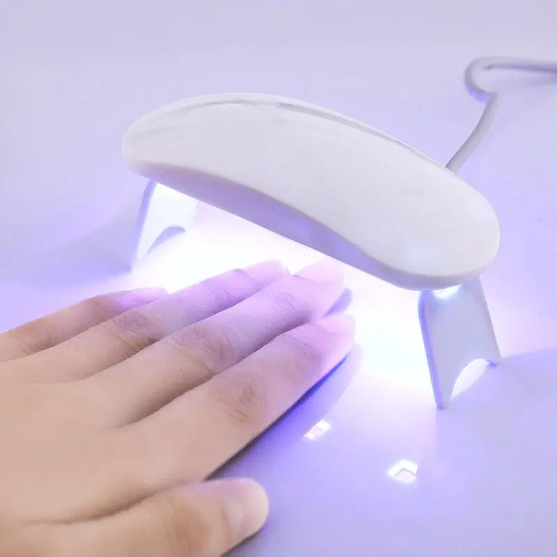 Gel Nail Sticker Kit - Free UV Lamp - Perfect Nails in Minutes