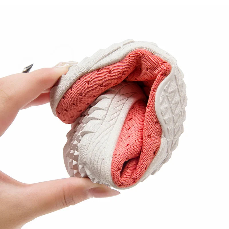 Women's Breathable Comfort Sneakers - Anti-slip & Soft Sole