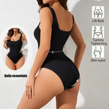 Seamless Sculpting Bodysuit with Tummy Control