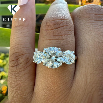 Luminous Moissanite Elegance Ring - Affordable Luxury