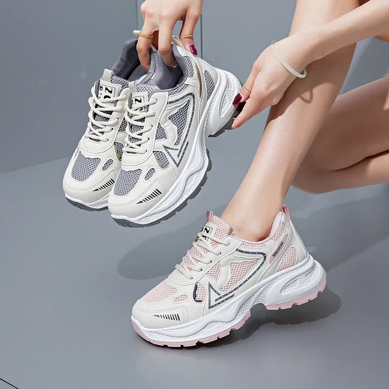 Stylish Women's Thick-Soled Sports Shoes