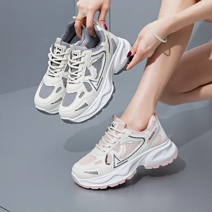 Stylish Women's Thick-Soled Sports Shoes