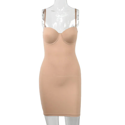 Slimming Shapewear Dress with Underwire Support