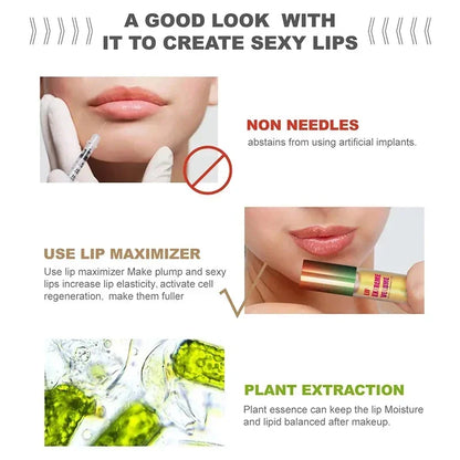 Lip Plump Serum Essential Oil for Lips Instant Volume