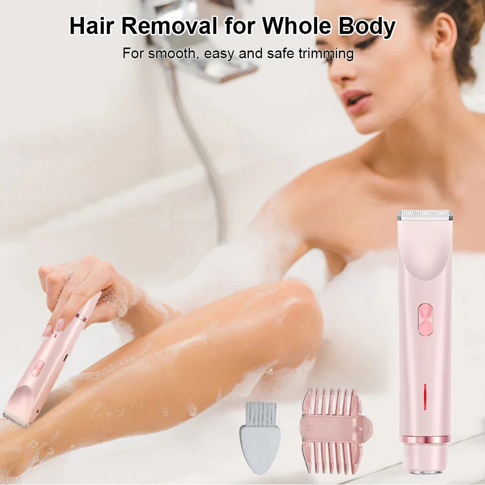 Painless Electric Women's Epilator for Smooth and Soft Skin