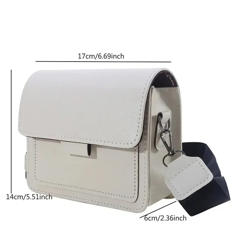 Elegant Crossbody Bag for Women – Versatile Small Flap Design
