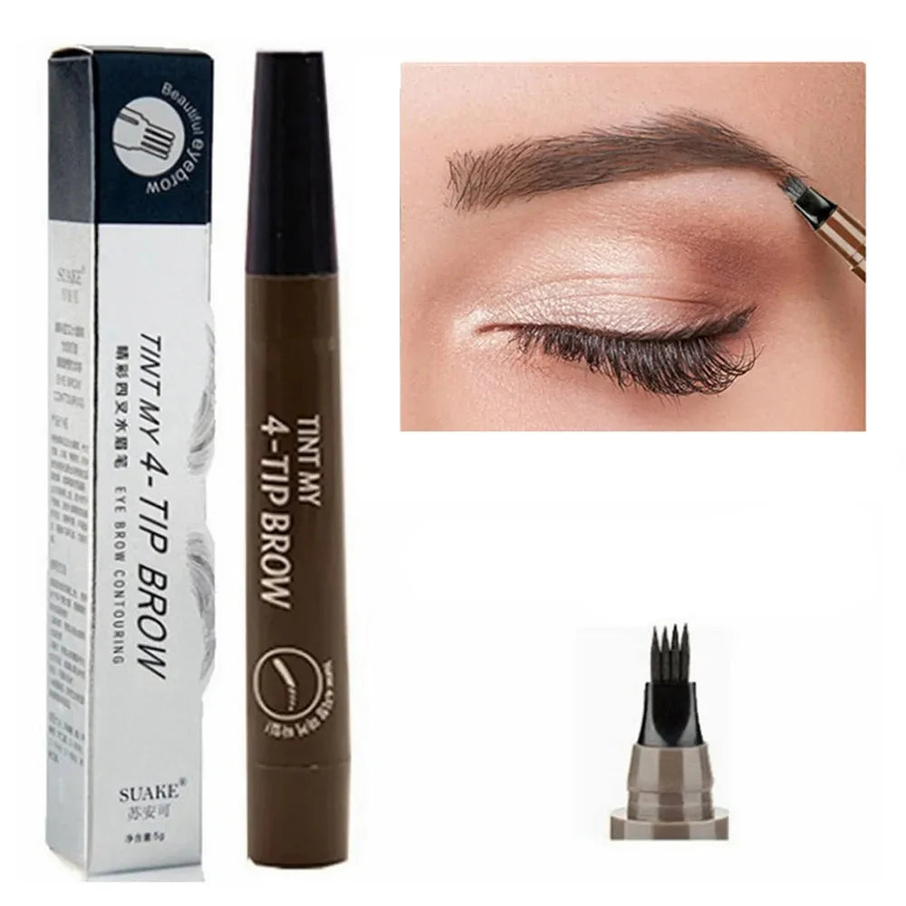 Eyebrow Pen Waterproof Microblading Effect