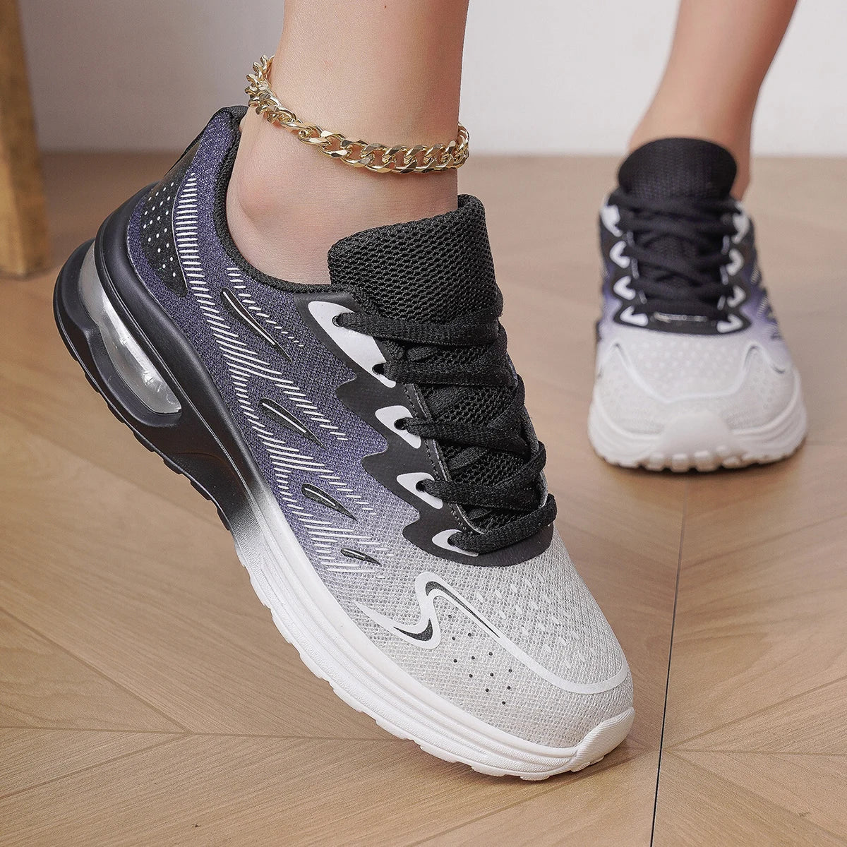 Women's Air Cushion Breathable Walking Sneakers