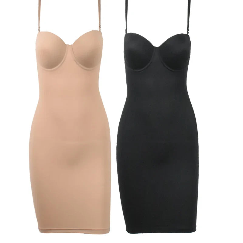 Slimming Shapewear Dress with Underwire Support