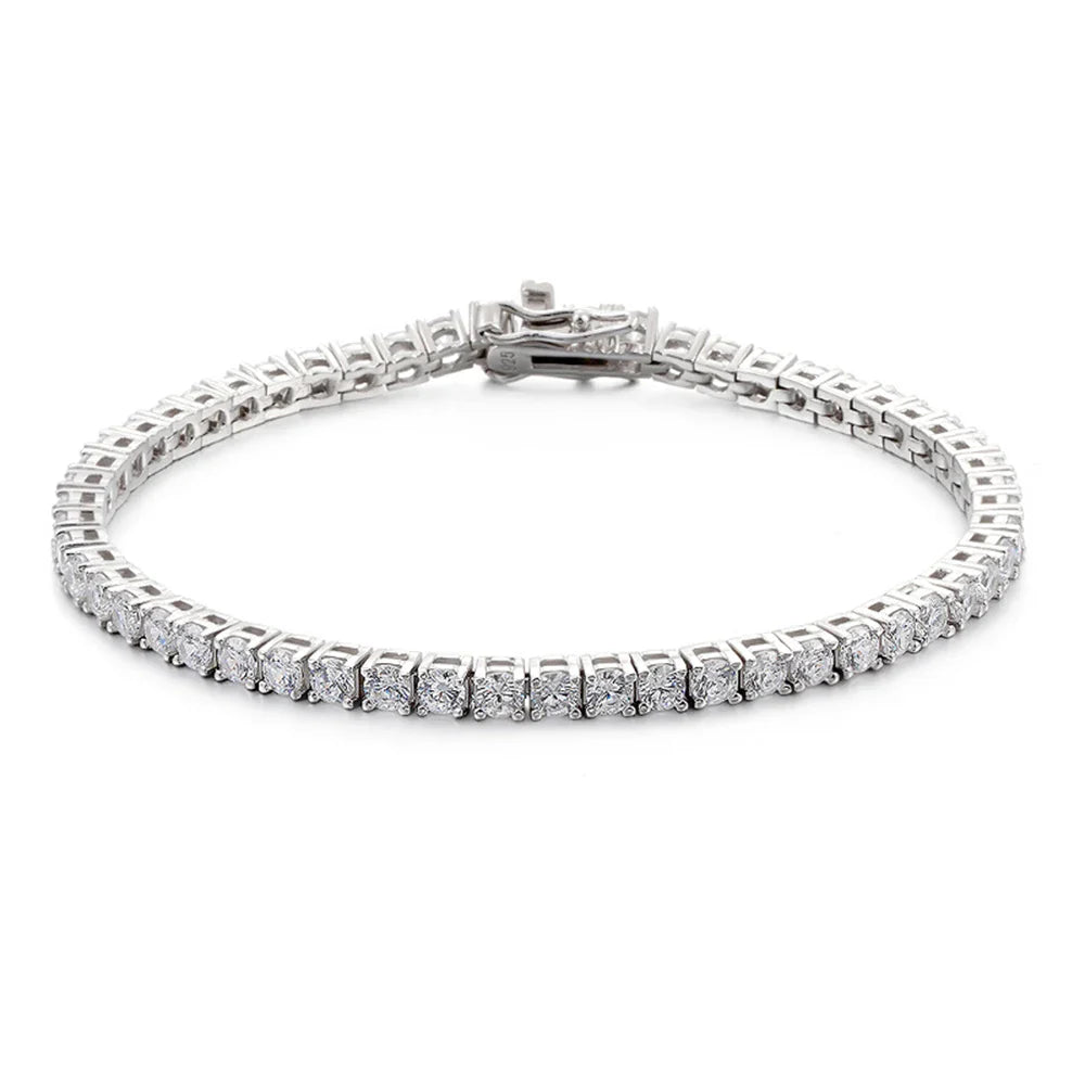 Serenity Moissanite Tennis Bracelet - Affordable Luxury & Brilliance
