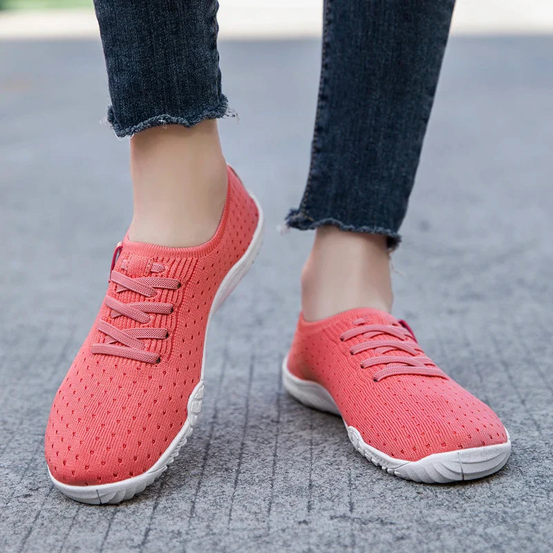 Women's Breathable Comfort Sneakers - Anti-slip & Soft Sole