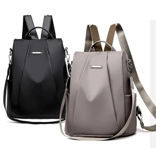 Elegant Women's Multifunction Backpack with Detachable Strap