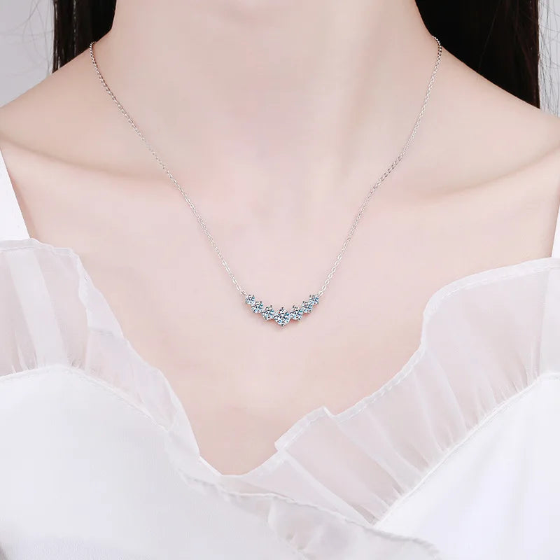 Exquisite Moissanite Necklace: Affordable Luxury & Radiance