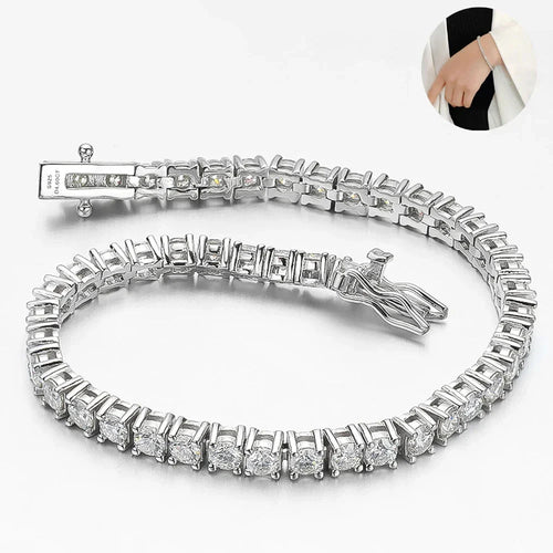 Serenity Moissanite Tennis Bracelet - Affordable Luxury & Brilliance