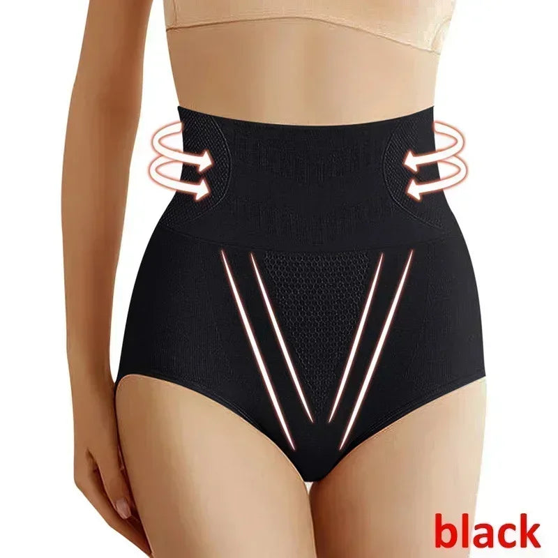Seamless High-Waist Tummy Control Shaper Panties