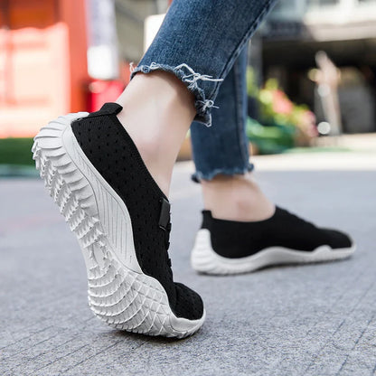 Women's Breathable Comfort Sneakers - Anti-slip & Soft Sole
