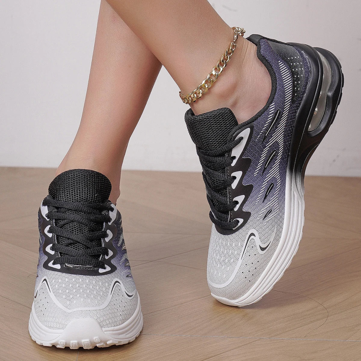 Women's Air Cushion Breathable Walking Sneakers