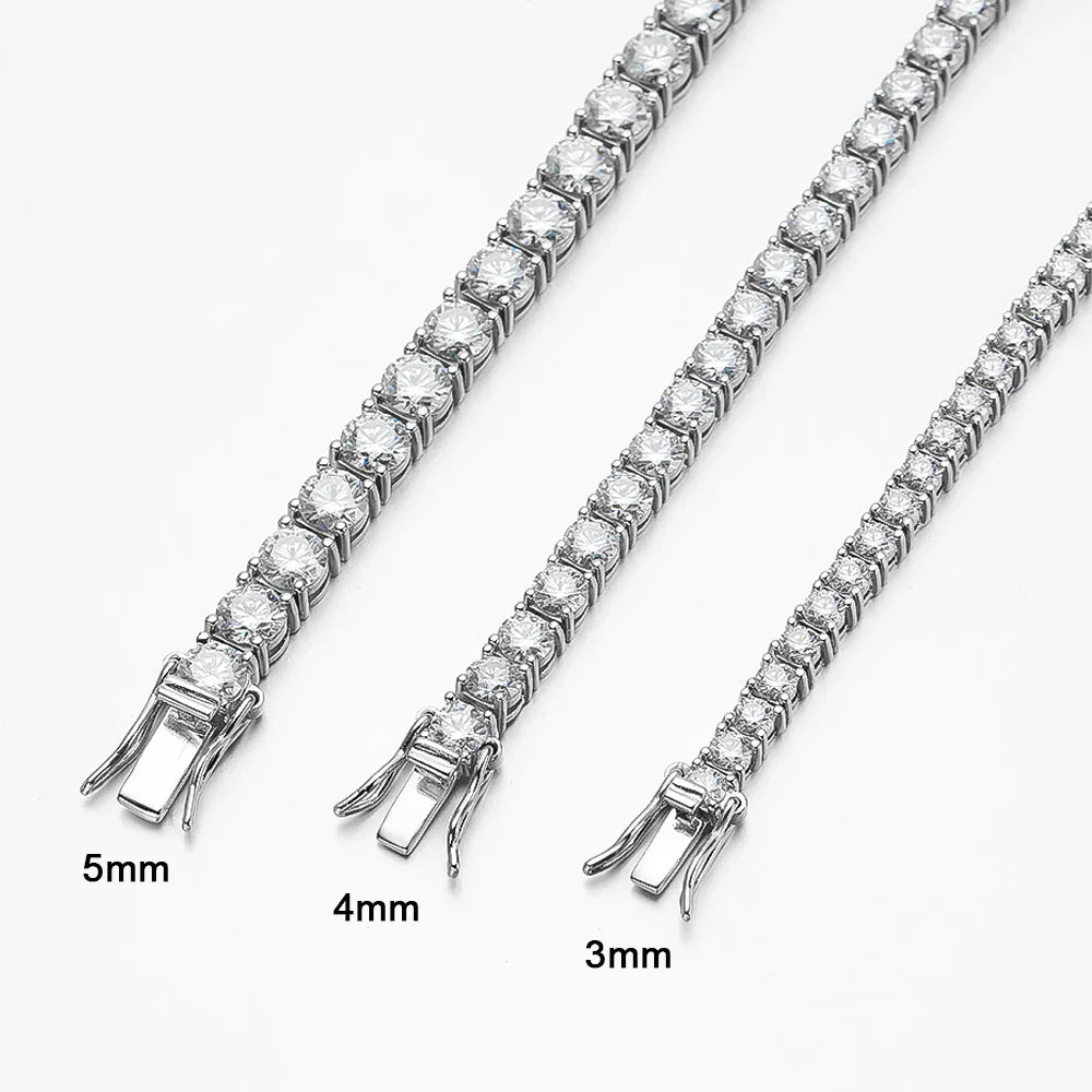 Serenity Moissanite Tennis Bracelet - Affordable Luxury & Brilliance