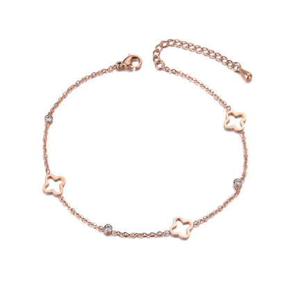 Crystal Charm Anklet