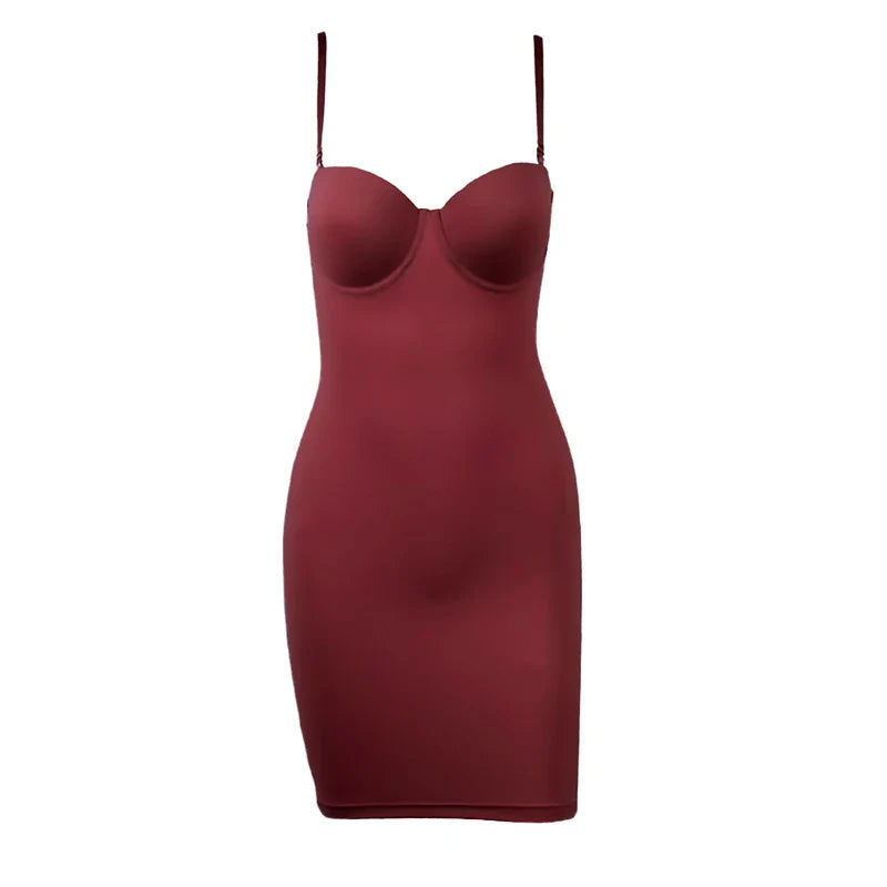 Slimming Shapewear Dress with Underwire Support