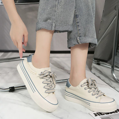 Women's Canvas Platform Sneakers