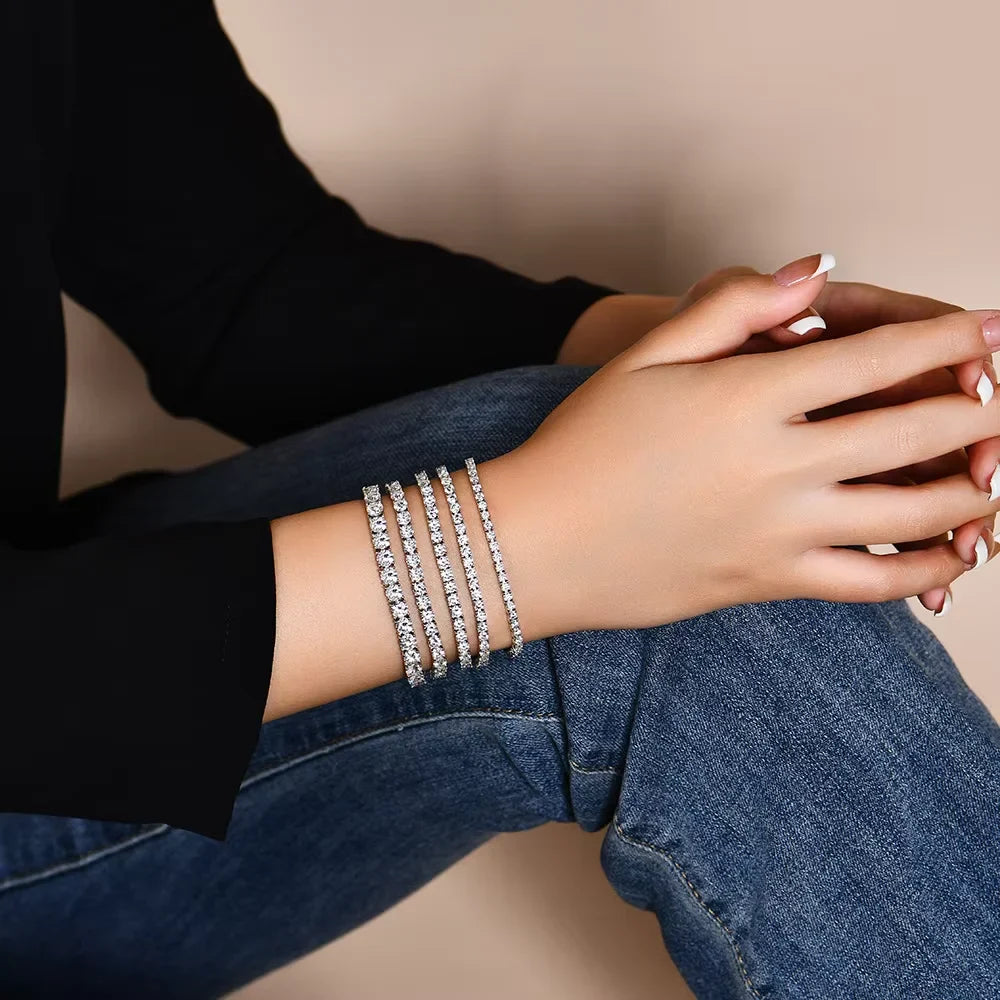 Serenity Moissanite Tennis Bracelet - Affordable Luxury & Brilliance