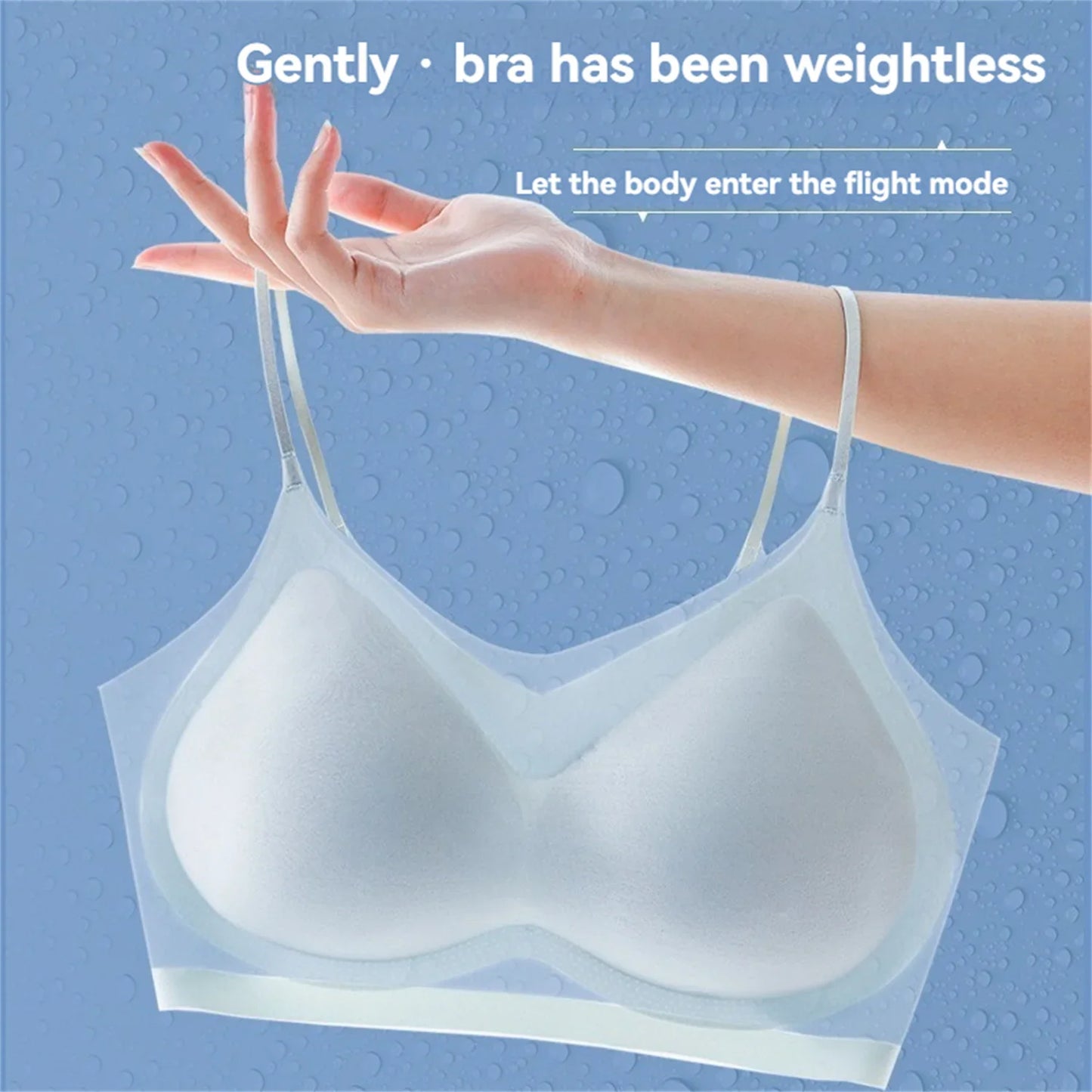 Ultra-Thin Breathable Ice Silk Seamless Bra