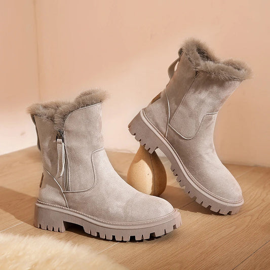Women's Winter Warm Fashion Platform Boots
