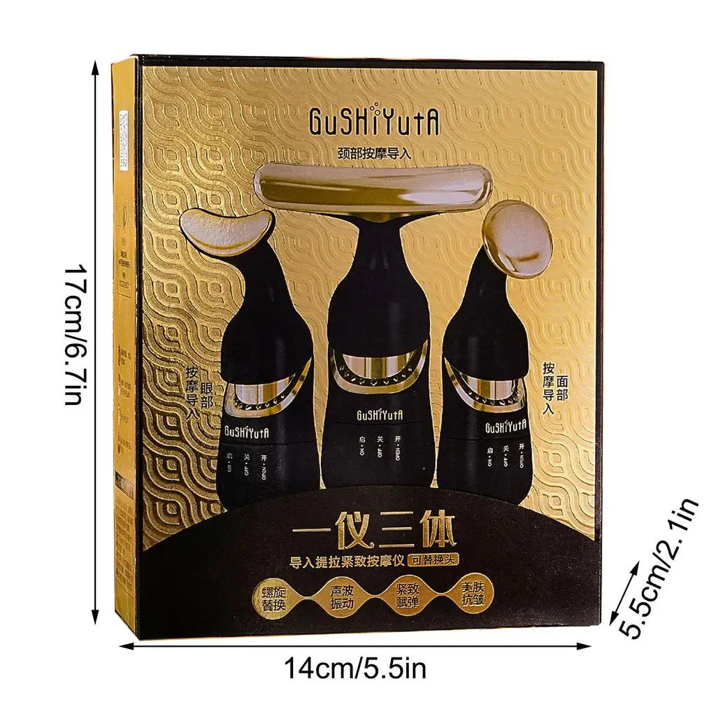 3-in-1 V-Line Face Lifting Massager - Anti Aging & Wrinkle Removal