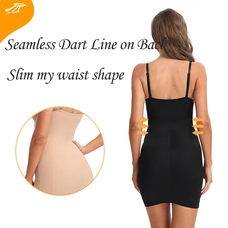Slimming Shapewear Dress with Underwire Support