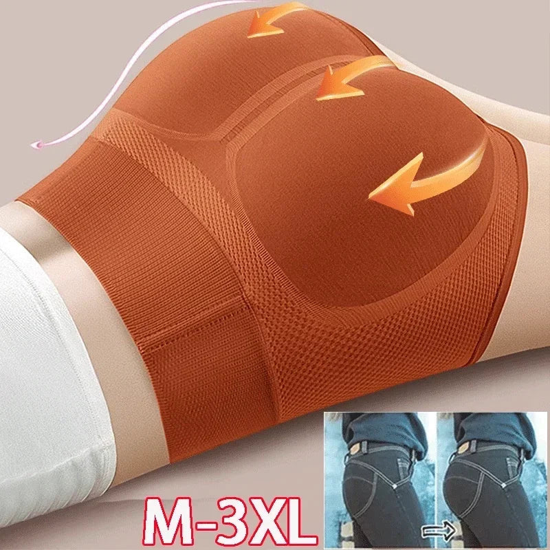 Seamless High-Waist Tummy Control Shaper Panties