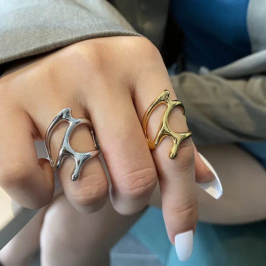 Adjustable Geometric Ring