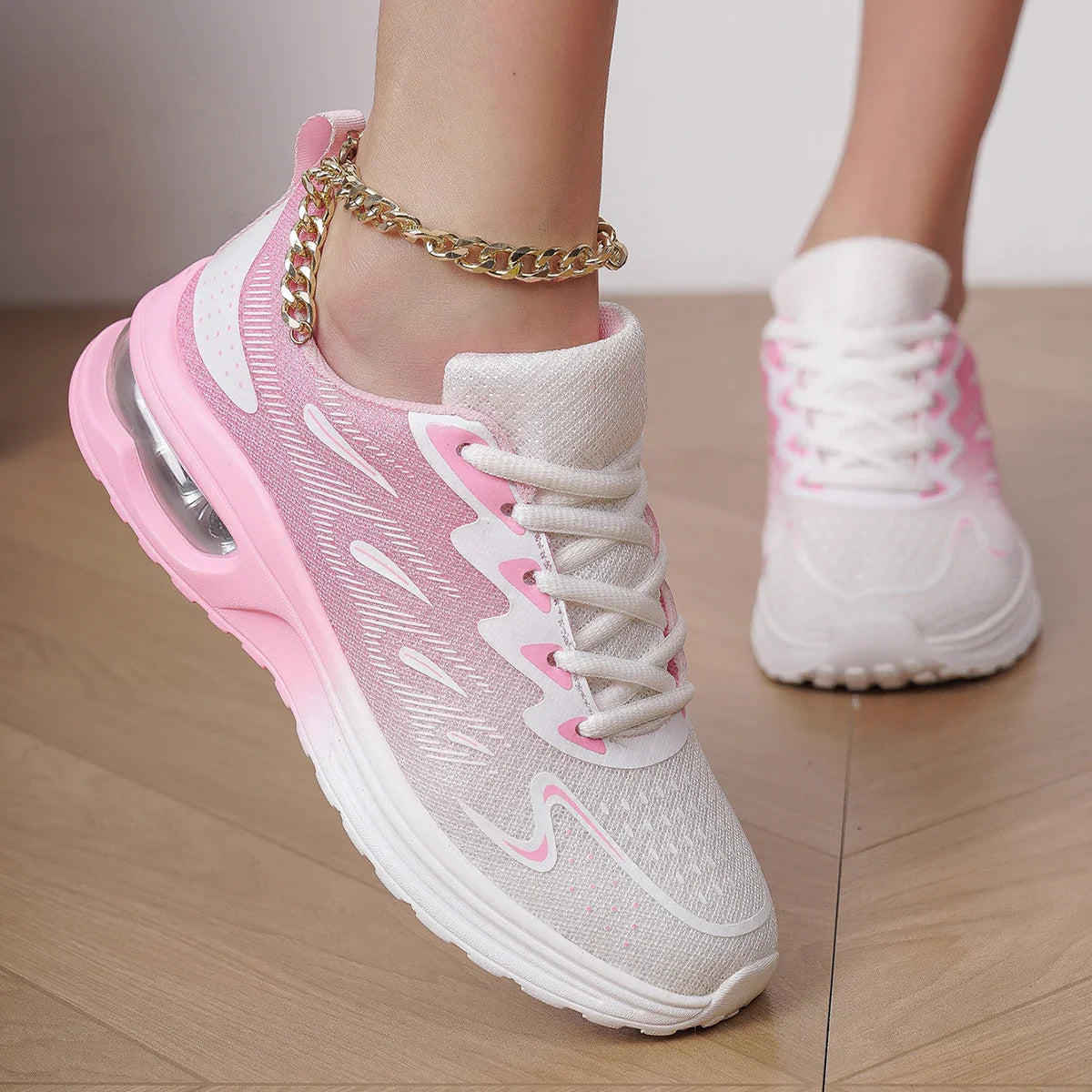 Women's Air Cushion Breathable Walking Sneakers