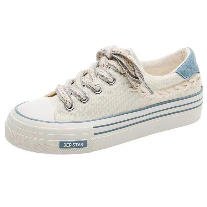Women's Canvas Platform Sneakers