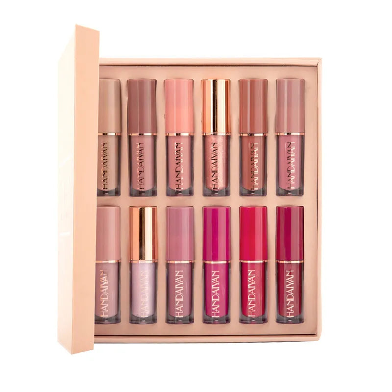 Ultra Chic Lips Handaiyan - Set with 12 lipsticks and box packaging