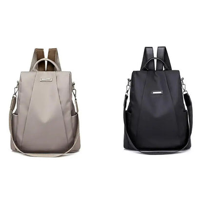 Elegant Women's Multifunction Backpack with Detachable Strap
