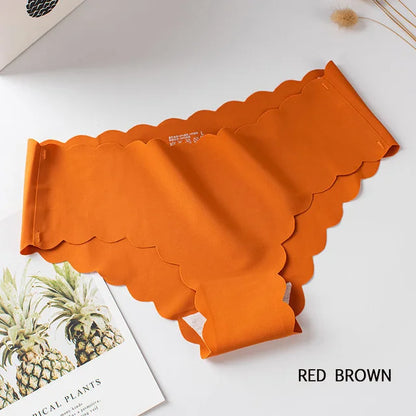 Seamless Mid-Rise Women's Silk Briefs - Soft & Comfortable