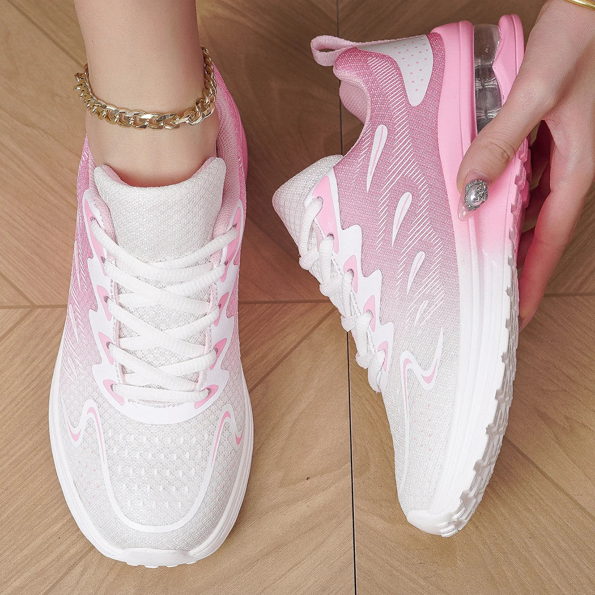 Women's Air Cushion Breathable Walking Sneakers