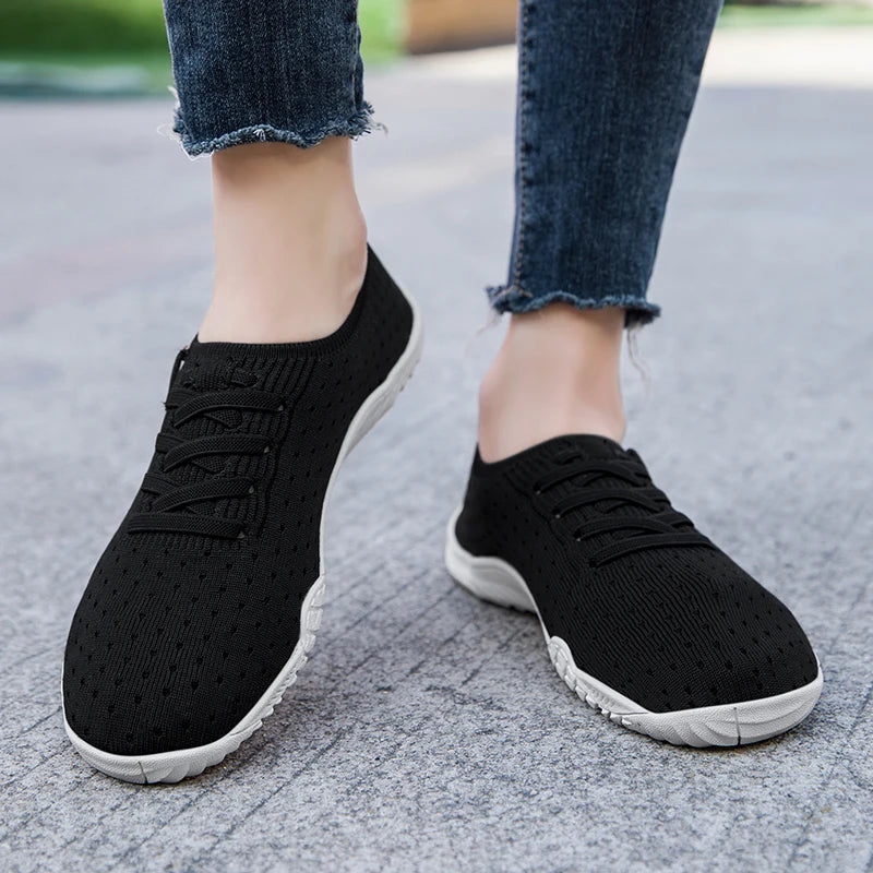 Women's Breathable Comfort Sneakers - Anti-slip & Soft Sole