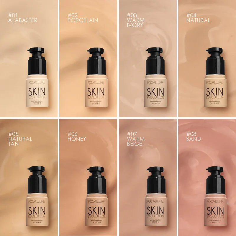 Waterproof Matte Face Liquid Foundation Focallure