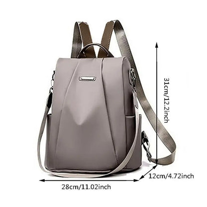 Elegant Women's Multifunction Backpack with Detachable Strap