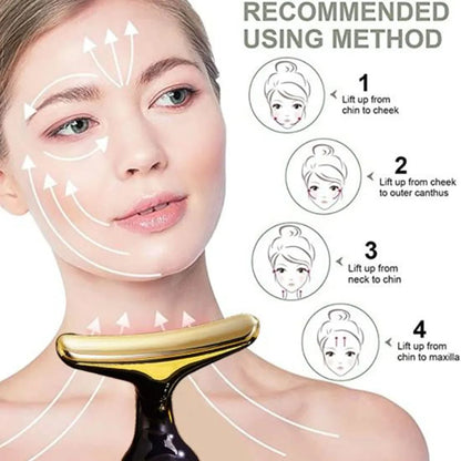 3-in-1 V-Line Face Lifting Massager - Anti Aging & Wrinkle Removal