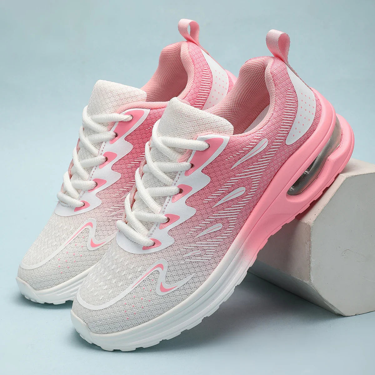 Women's Air Cushion Breathable Walking Sneakers